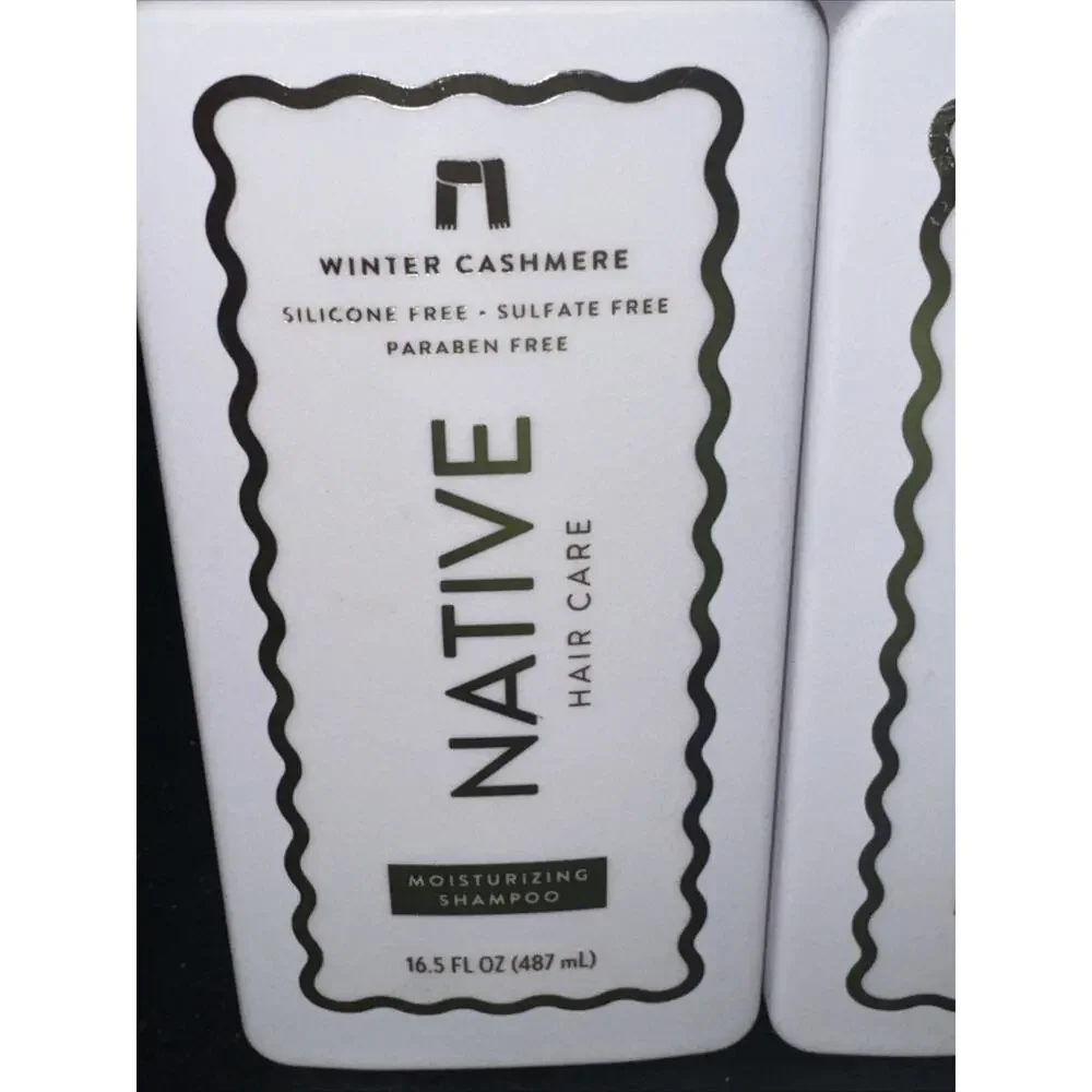 Native Limited Edition Winter Cashmere Shampoo Conditioner set Of 2 16.5 oz New
